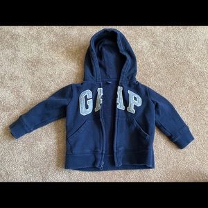 2T Gap Zip Up Hoodie Sweatshirt
